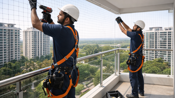 Invisible grills installation Coimbatore