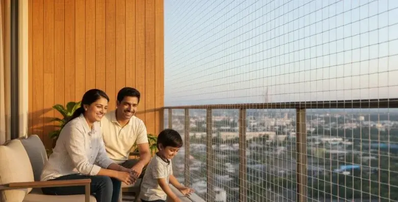 Kids Safety Nets Installation in Singanallur