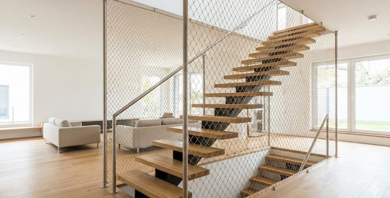 Staircase Safety Nets Installation in Singanallur